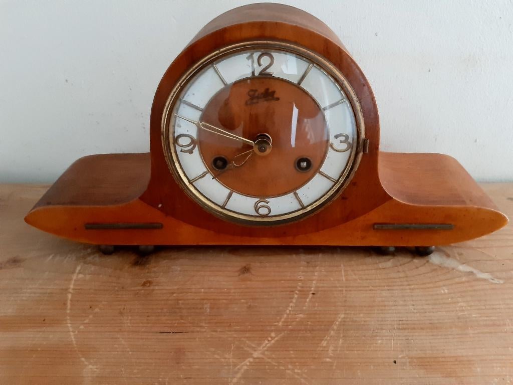 Jaren 50-60 pendule, Antiek en Kunst, Ophalen of Verzenden