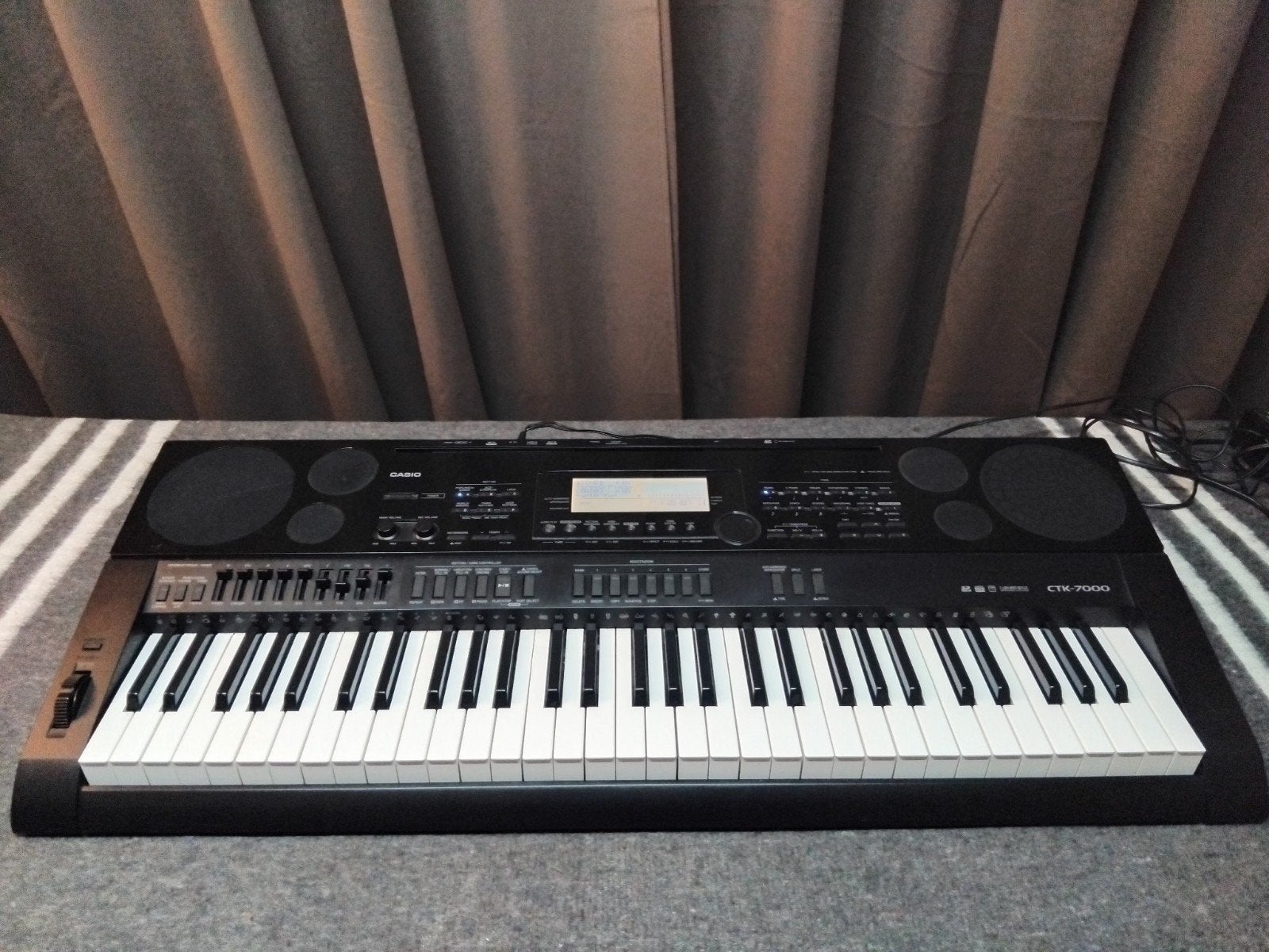 Casio CTK-7000 Keyboard - Zo goed als nieuw, Ophalen, Casio, 61 toetsen, Zo goed als nieuw