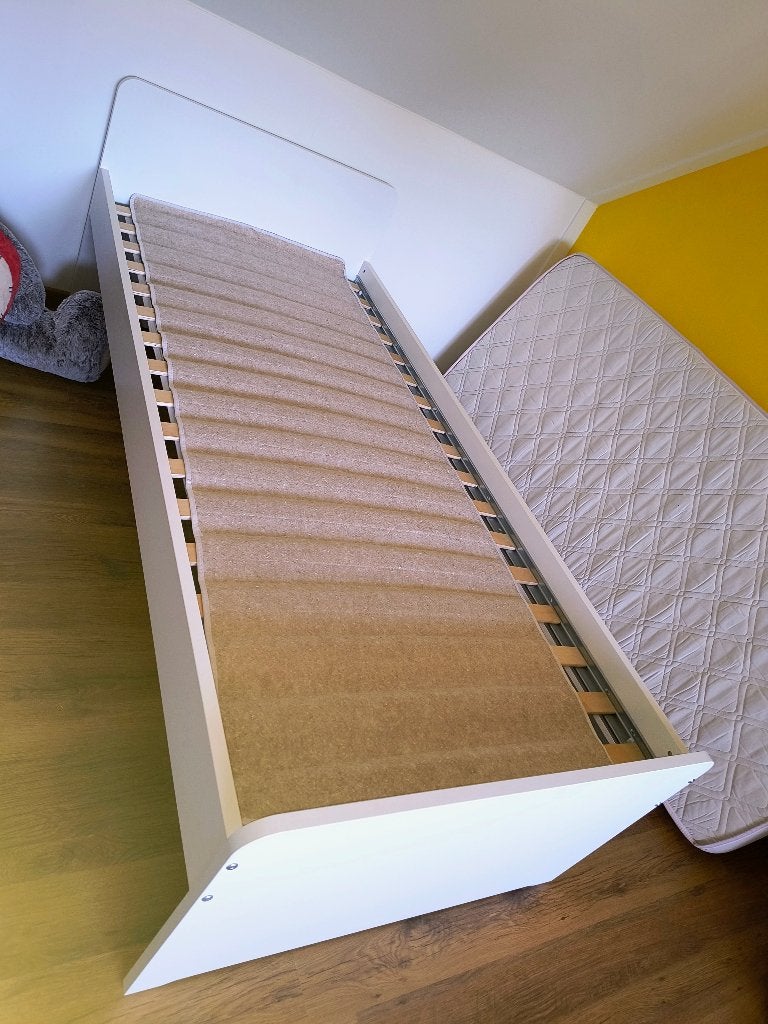 Bed, Ophalen, Gebruikt, 90 cm, Eenpersoons