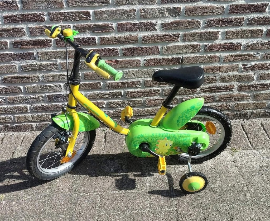 kinderfiets 16 inch BTWIN, Ophalen, Zijwieltjes, Btwin Decathlon, 16 tot 20 inch