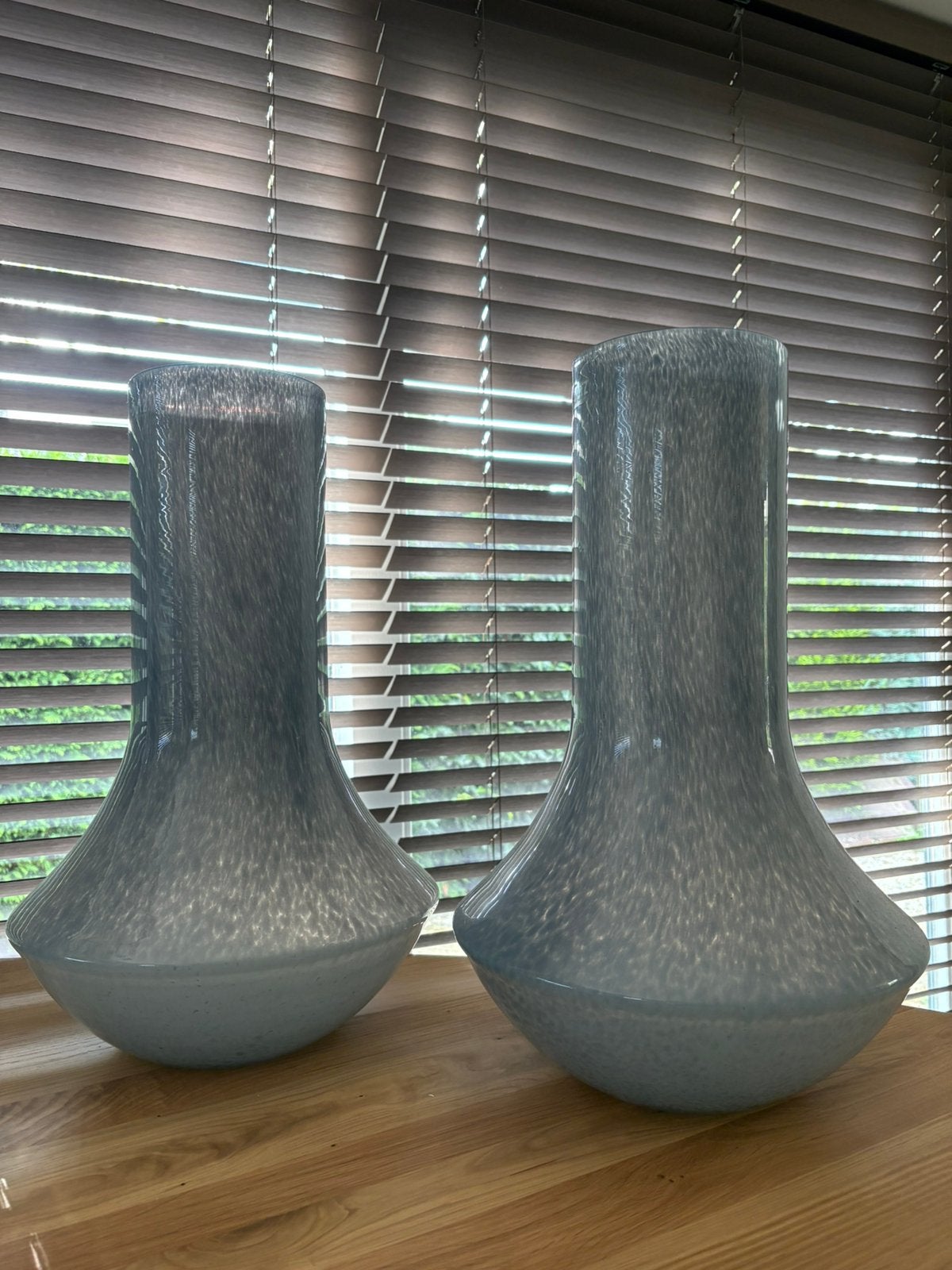 Twee Dutz vasen, Ophalen, Zo goed als nieuw, Blauw, 53 cm