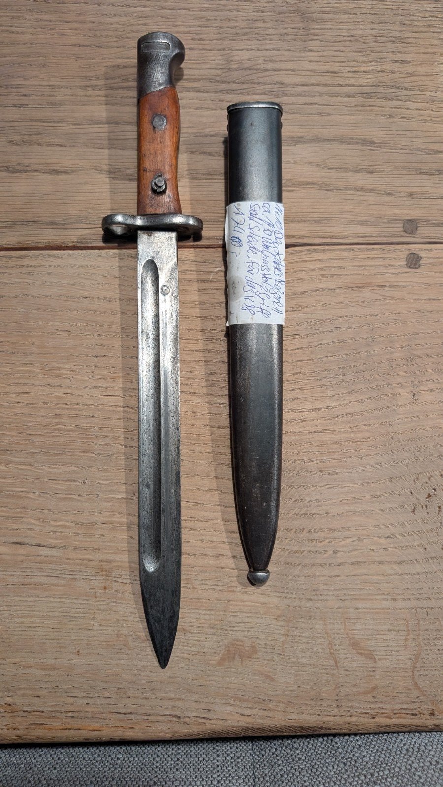 Siamese 1902 Mauser bajonet, Verzamelen, Militaria | Tweede Wereldoorlog, Ophalen of Verzenden, Overige gebieden, Mes of Dolk