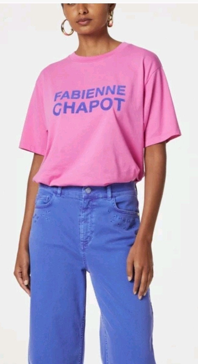 Fabienne Chapot Steve shirt met opdruk maat M *nieuw *, Maat 38/40 (M), Nieuw, Ophalen of Verzenden, Fabienne Chapot