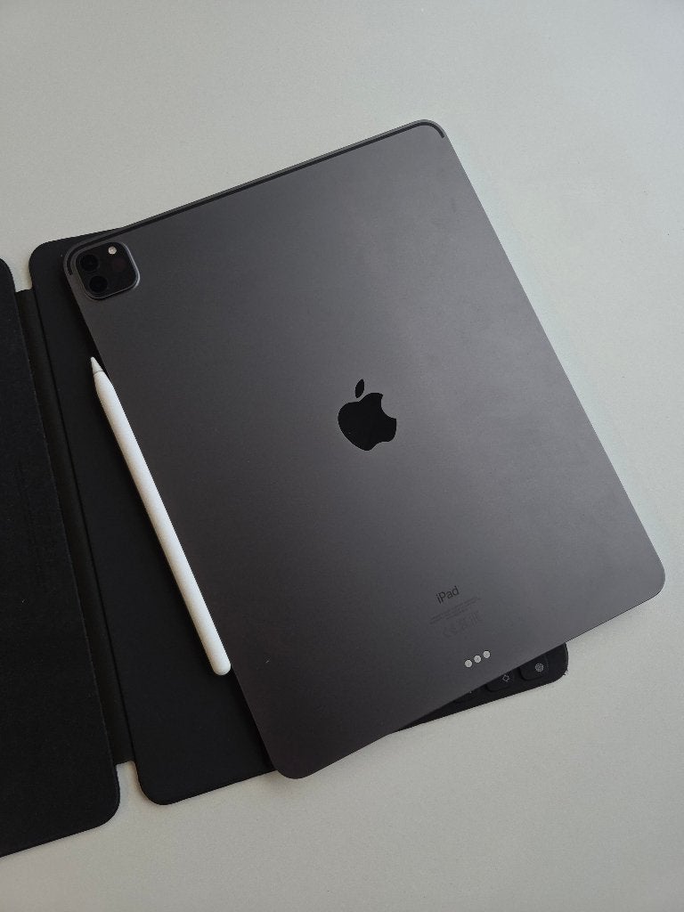 M1 iPad Pro 128gb 12,9" + keyboard + pencil 2, Computers en Software, Apple iPads, Zo goed als nieuw, Apple iPad, 12 inch, 128 GB