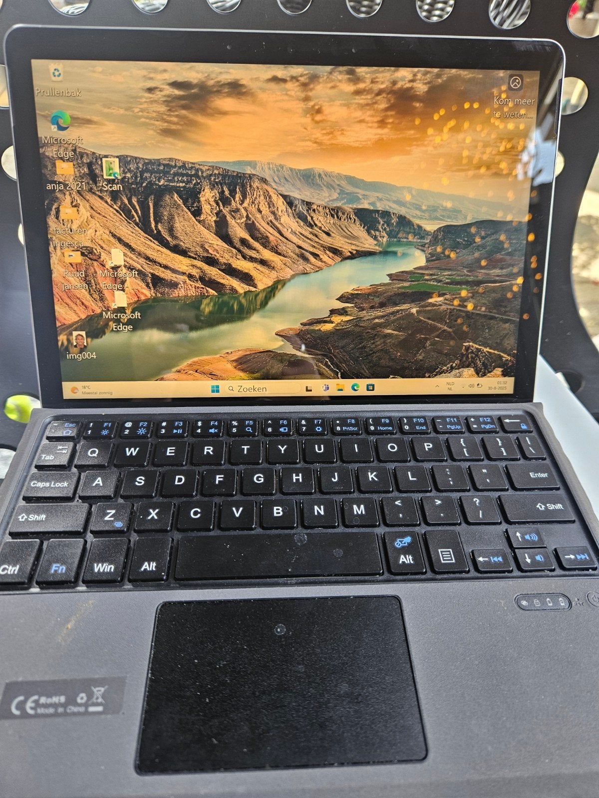 Microsoft Surface Go 3 - 64GB, Wi-Fi, 10.5 inch, Computers en Software, Windows Tablets, Zo goed als nieuw, Wi-Fi, 10 inch, 64 GB