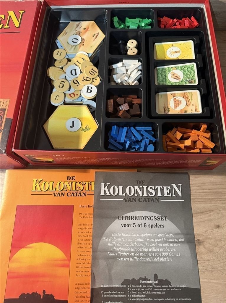 kolonisten van catan hout met 5-6 spelers uitbreiding - s667, Verzenden, Zo goed als nieuw