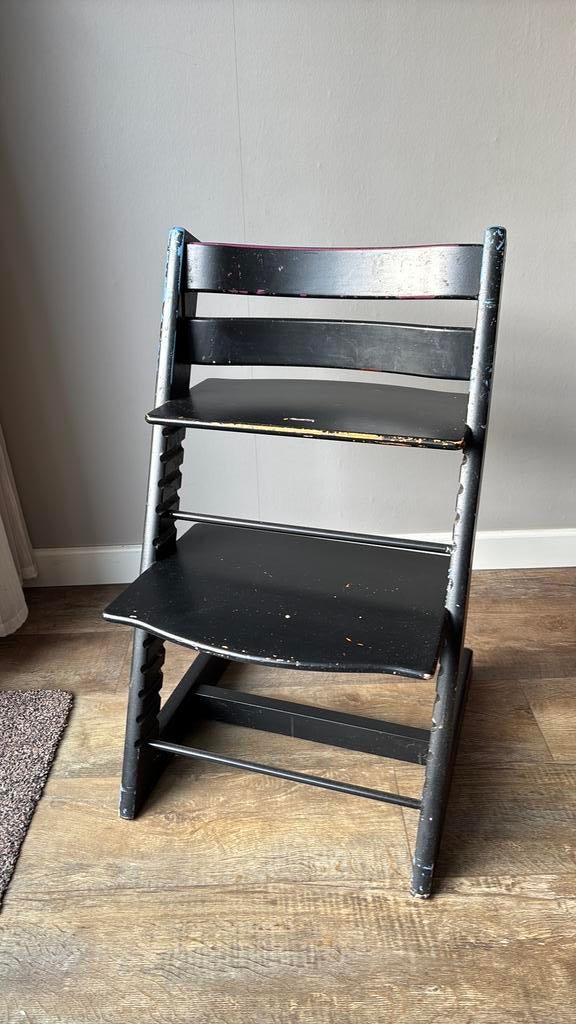 Stoko tripp trapp kinderstoel, Kinderen en Baby's, Kinderstoelen, Ophalen, Zo goed als nieuw, Meegroeistoel