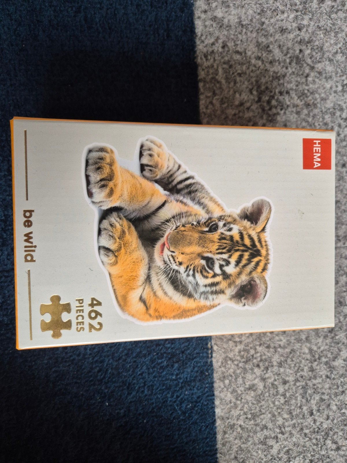 tijgerpuzzel, Ophalen of Verzenden, Minder dan 500 stukjes, Nieuw