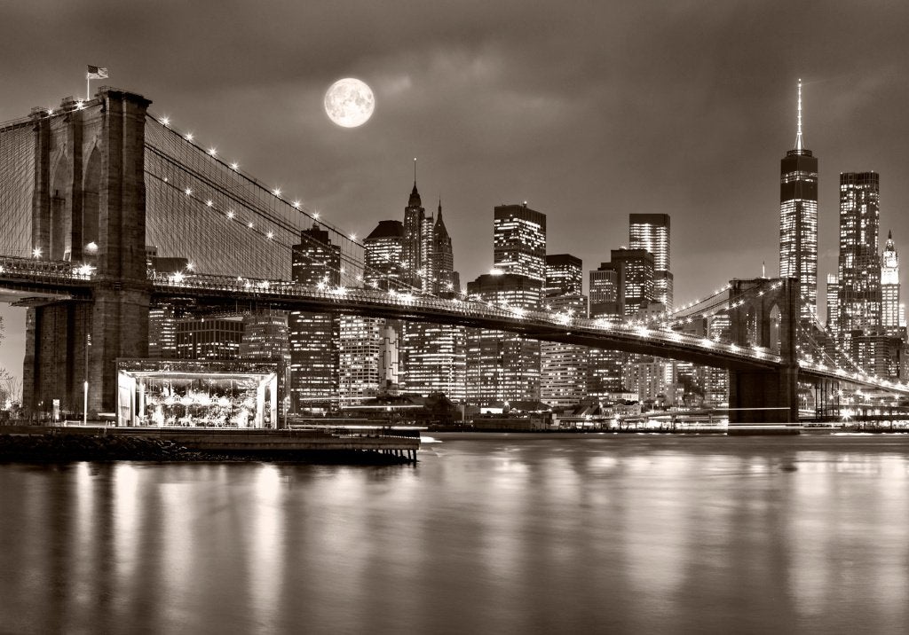 177 New York Vlies Fotobehang 350x250cm in 3 maten Nieuw, Ophalen of Verzenden, Nieuw