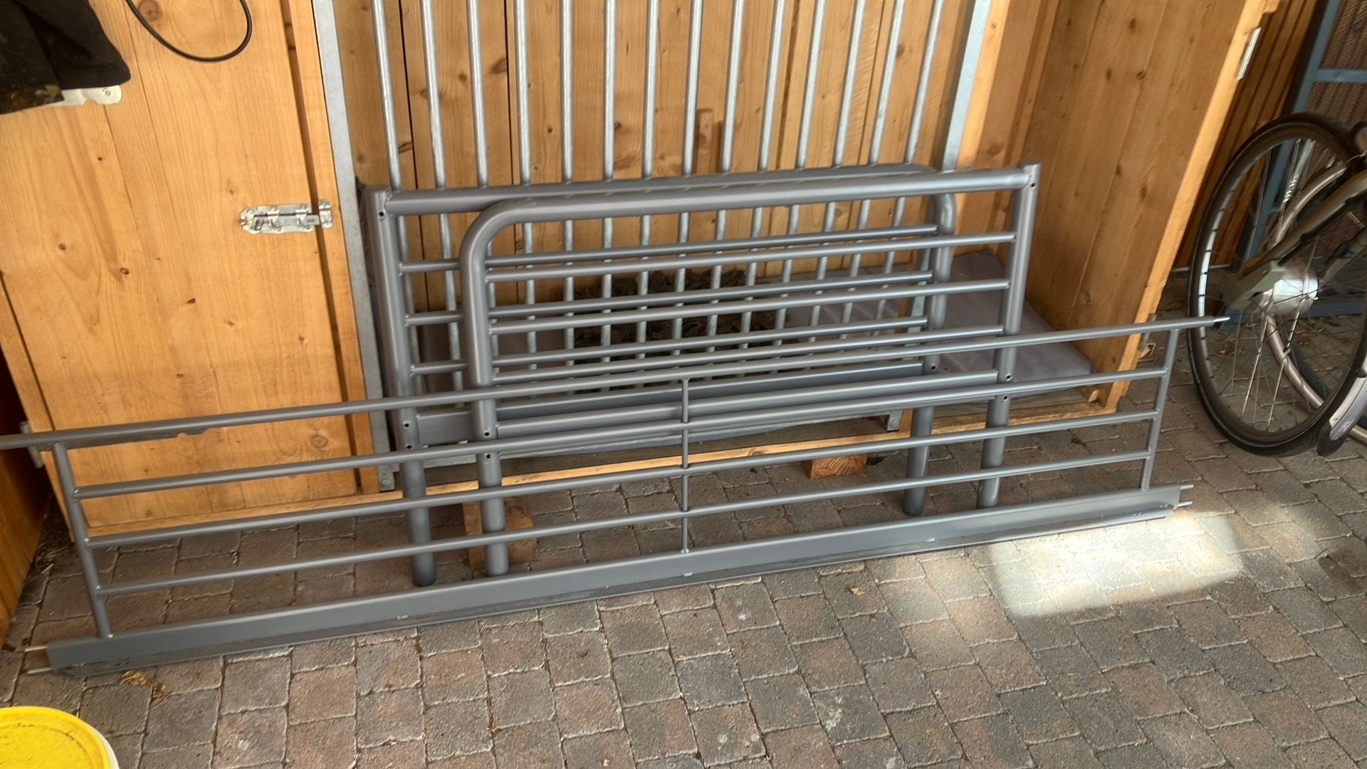 Bedframe net Auping bodem, Huis en Inrichting, Slaapkamer | Bedden, Ophalen, Verstelbaar, 90 cm, Eenpersoons