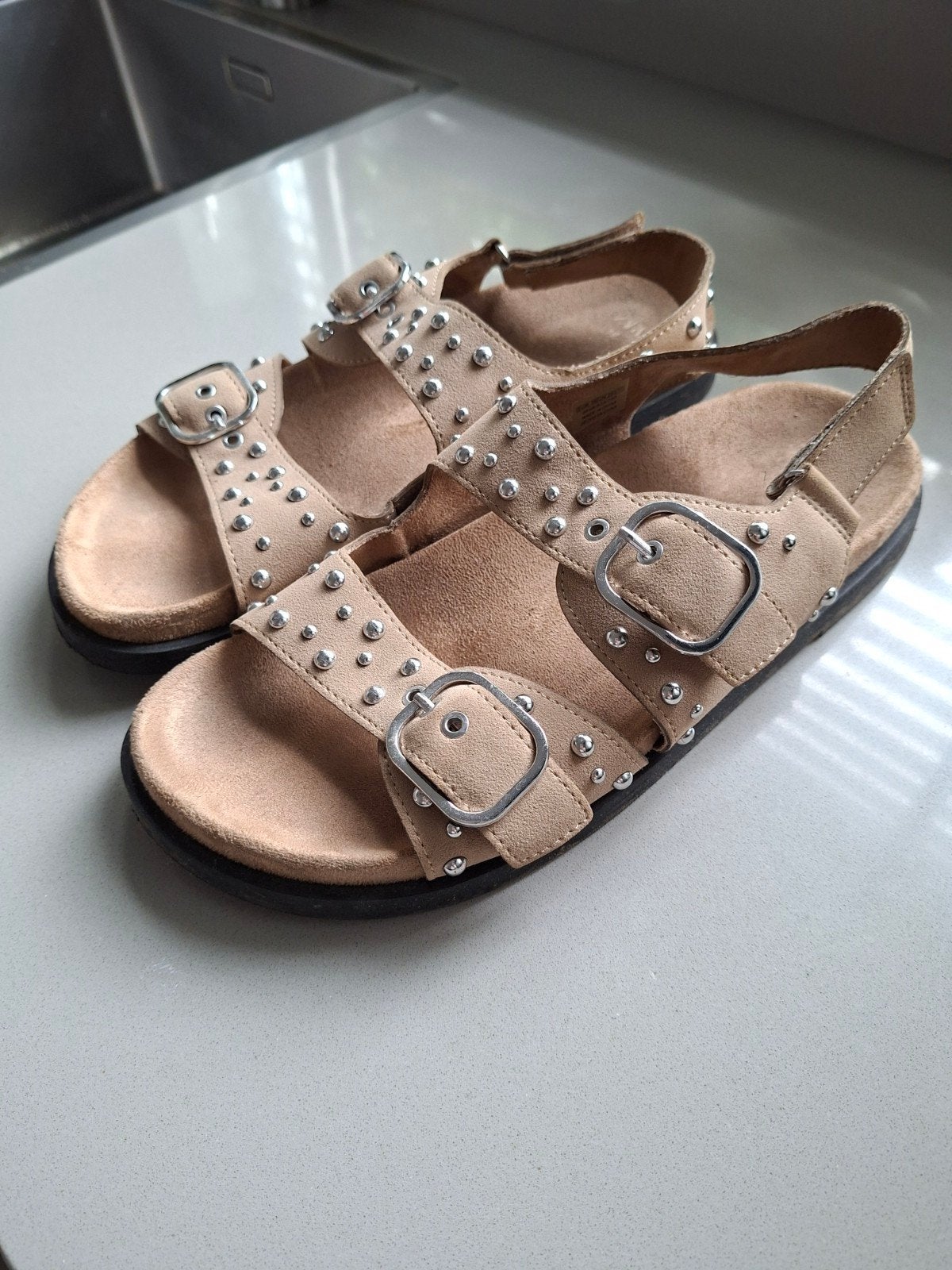 sandalen Zara maat 39, kidscollectie, Ophalen of Verzenden, Zo goed als nieuw, Meisje, Overige typen