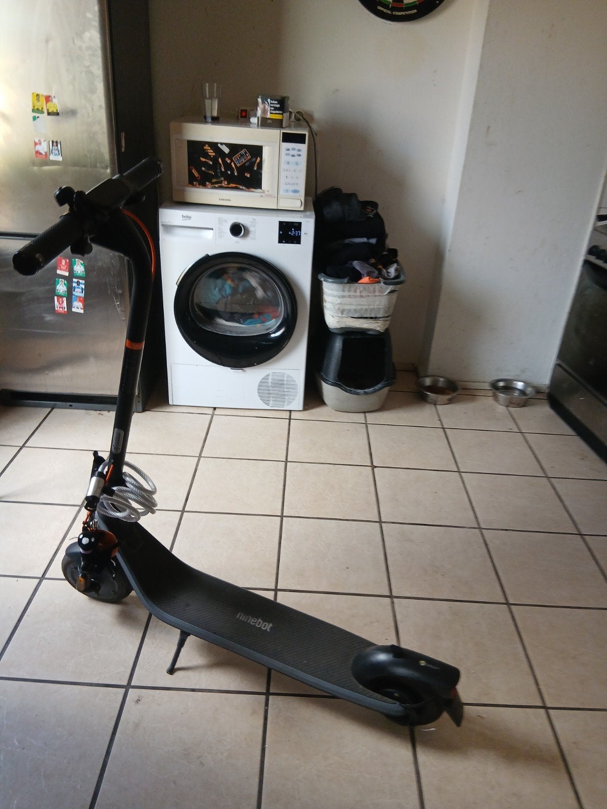 electrische step, Fietsen en Brommers, Ophalen of Verzenden, Zo goed als nieuw, Elektrische step (E-scooter)
