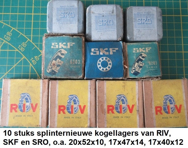 hardstalen kogellagers, splinternieuw, 10 stuks, Ophalen of Verzenden, Nieuw