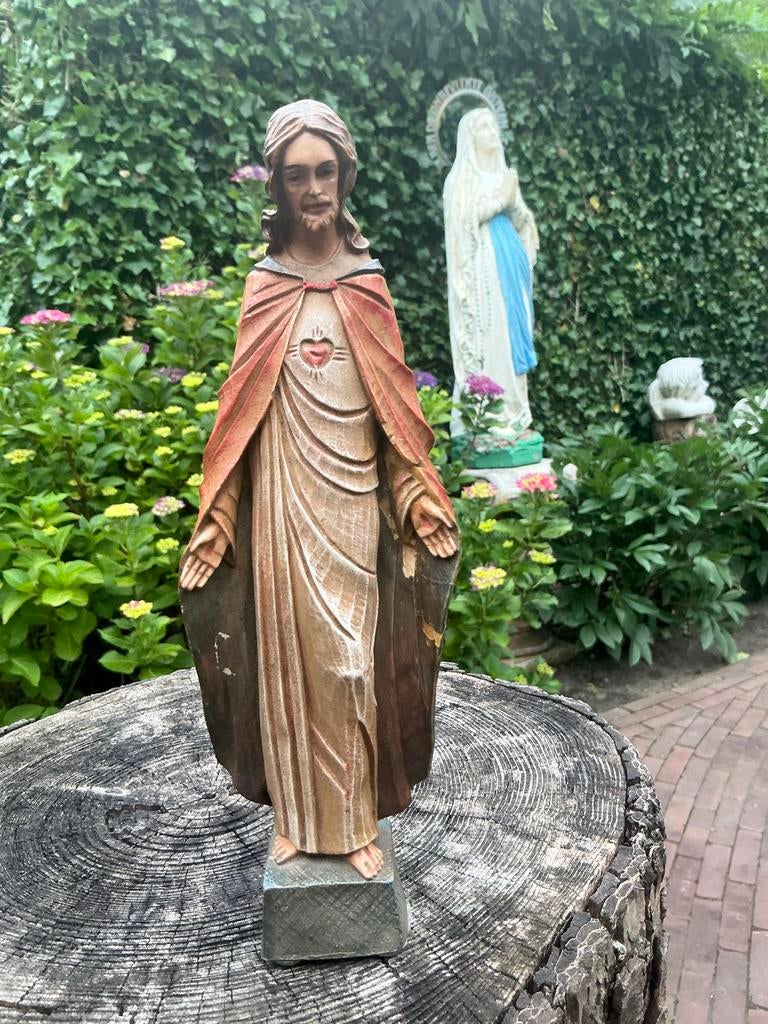 Heilig Hart Jezus beeldje ❤️ Gerard Linssen Venlo, Antiek en Kunst, Ophalen of Verzenden