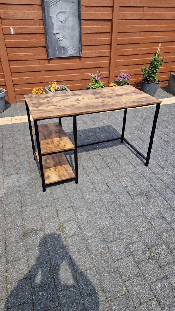 Nette bureau in zeer goede staat, Ophalen, Hout, Bruin, Zo goed als nieuw