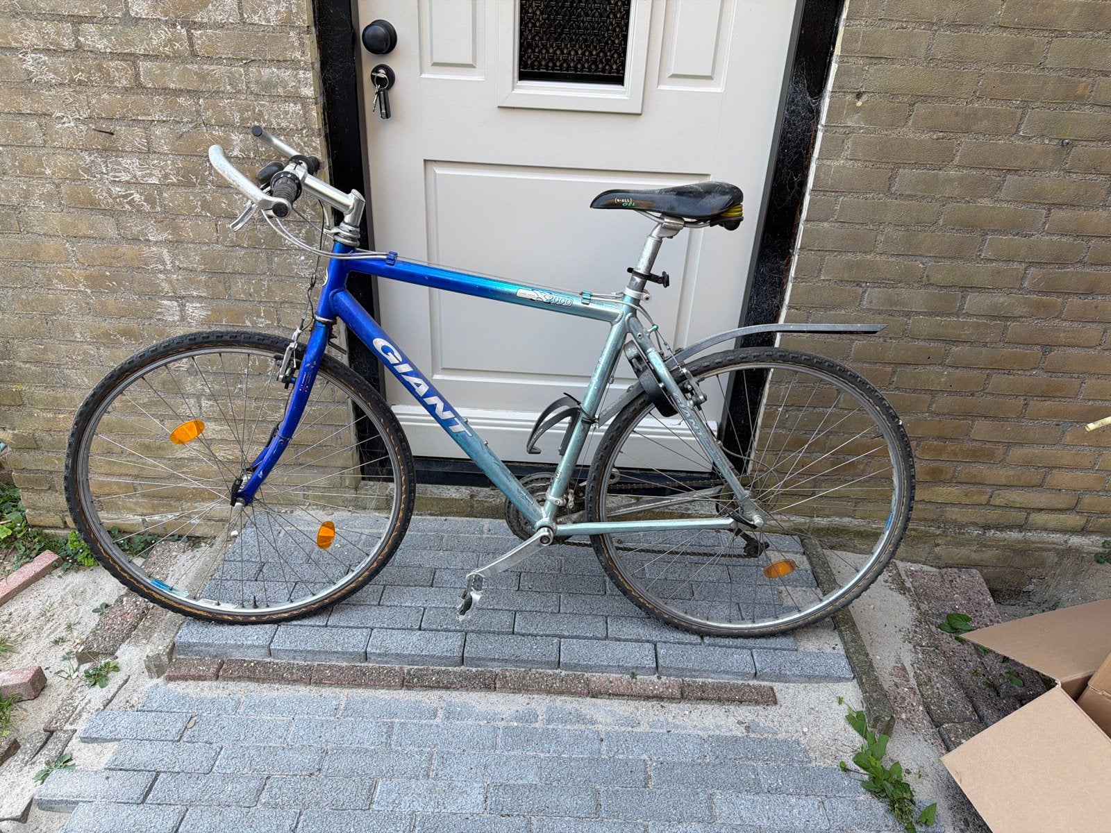 Giant fiets - Nieuwe banden nodig, Ophalen, Gebruikt, Giant