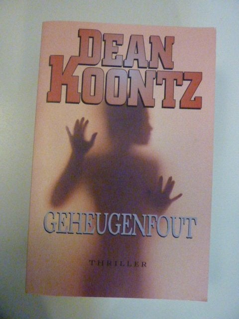 Dean Koontz - Geheugenfout, Verzenden, Zo goed als nieuw