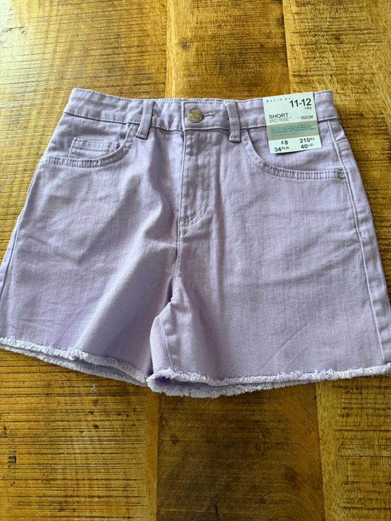 Primark Denim Co. Short Mid Rise - Maat 152cm (11-12 jaar), Kinderen en Baby's, Kinderkleding | Maat 152, Ophalen of Verzenden