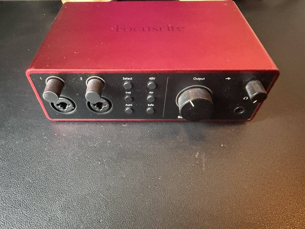 Focusrite Scarlett 4i4 4th Gen – USB audio-interface, Ophalen of Verzenden, Gebruikt, Extern, Focusrite