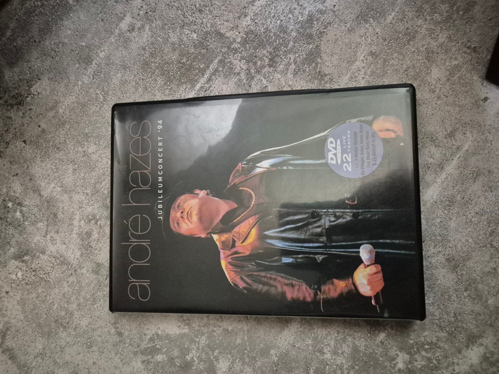 André Hazes - Jubileumconcert '94 DVD, Gebruikt, Alle leeftijden, Concert, Inclusief doosje