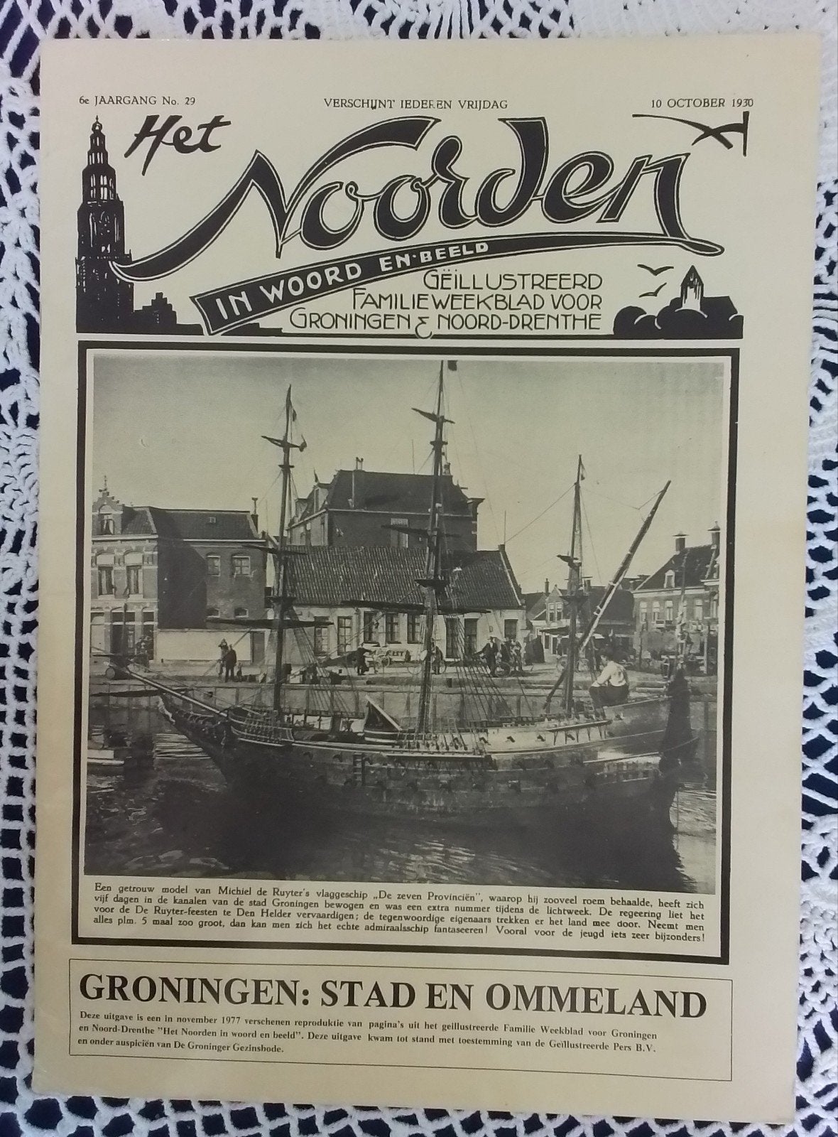 Het Noorden in Woord en Beeld - Familie Weekblad 1930, Ophalen of Verzenden, Gelezen, Overige typen