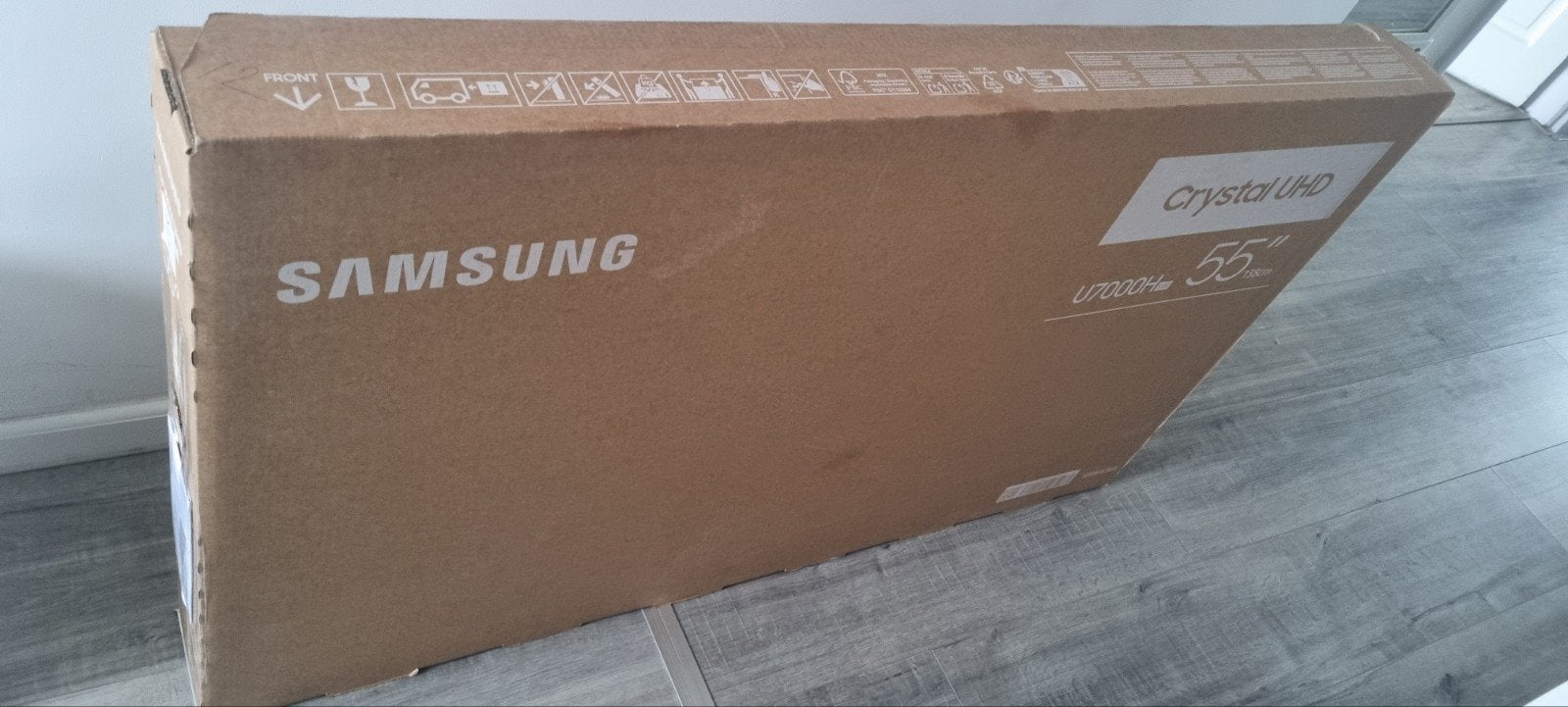 Samsung Crystal UHD 55" U7000H 4K Smart TV, Ophalen, LED, 50 Hz, Nieuw