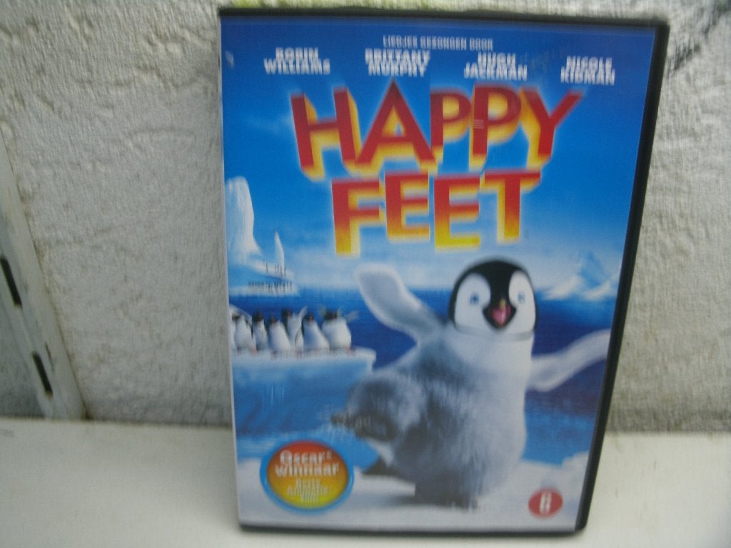 dvd 66k happy feet, Vanaf 6 jaar, Ophalen of Verzenden, Zo goed als nieuw, Europees