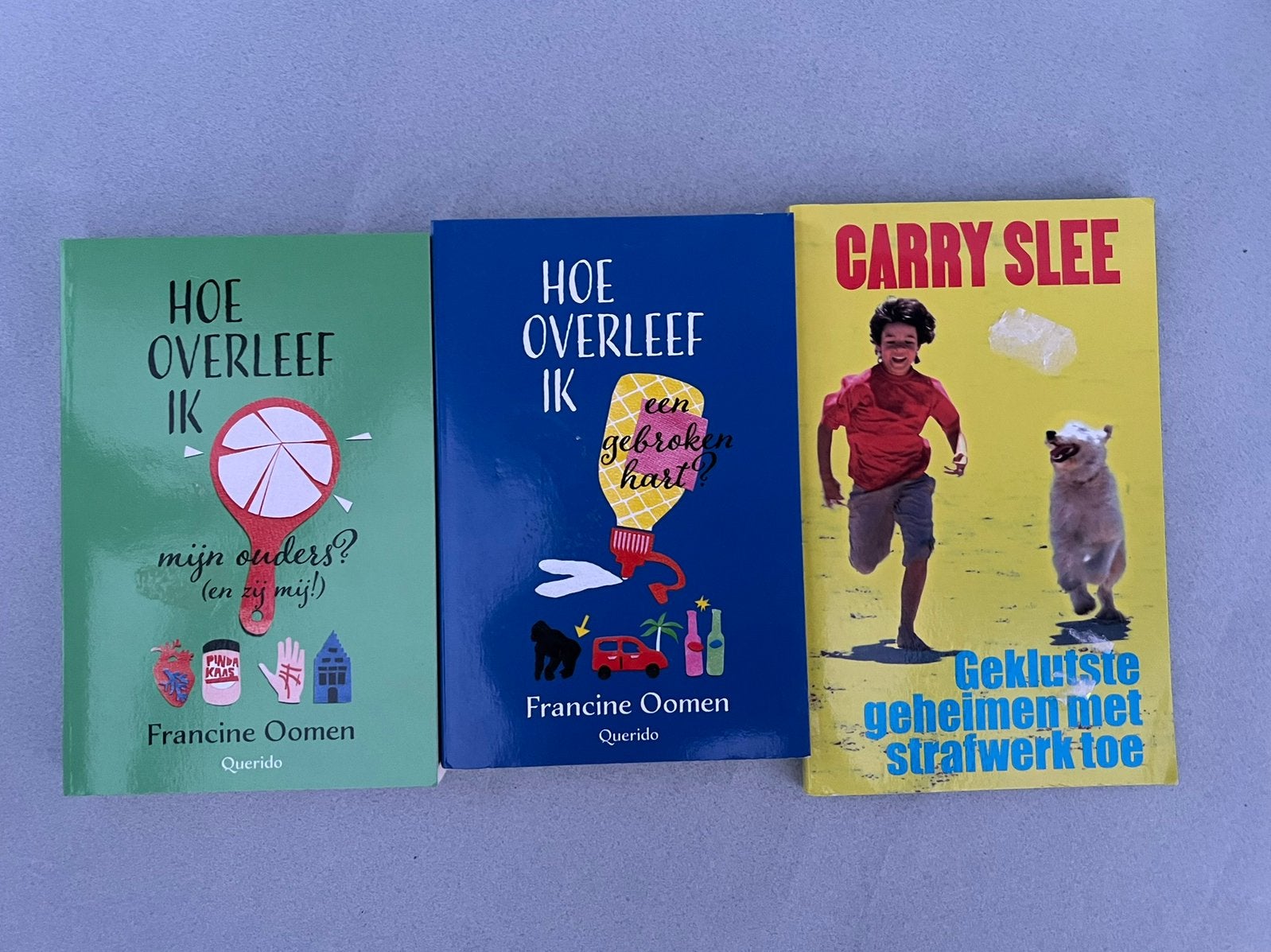 3 boeken van Francine Oomen en Carry Slee, Ophalen of Verzenden, Zo goed als nieuw