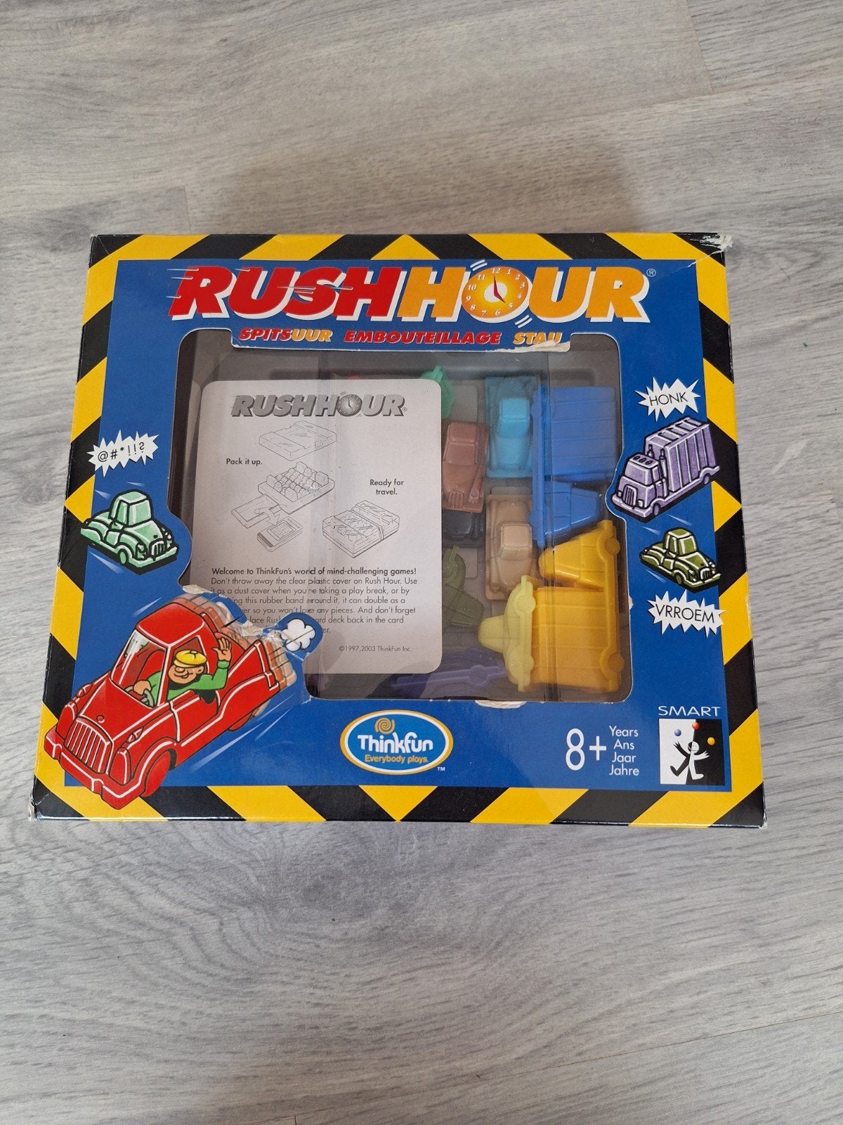 Rush Hour denkspel - Logica Puzzelspel, Een of twee spelers, Ophalen of Verzenden, Gebruikt, ThinkFun