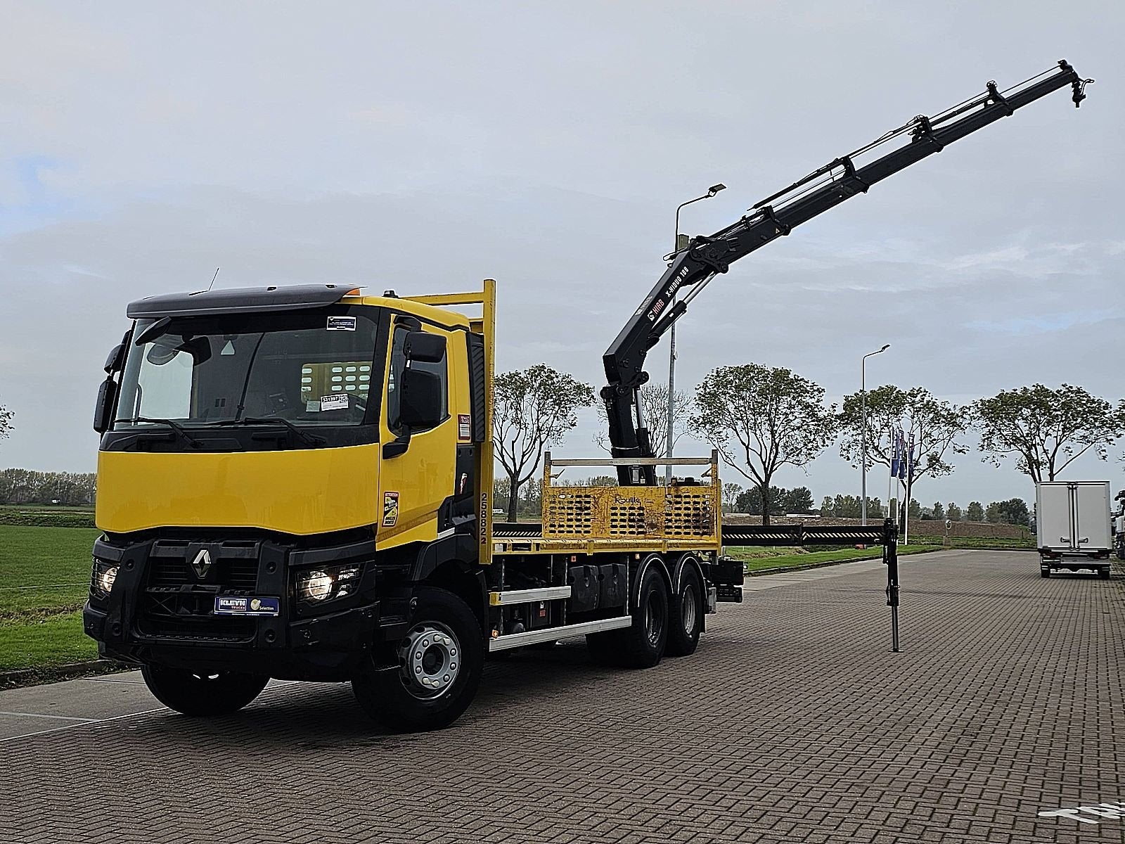 RENAULT C 380 6X4 HIAB 188ES4, Auto's, Automaat, Euro 6, Renault, Verwarmde buitenspiegels