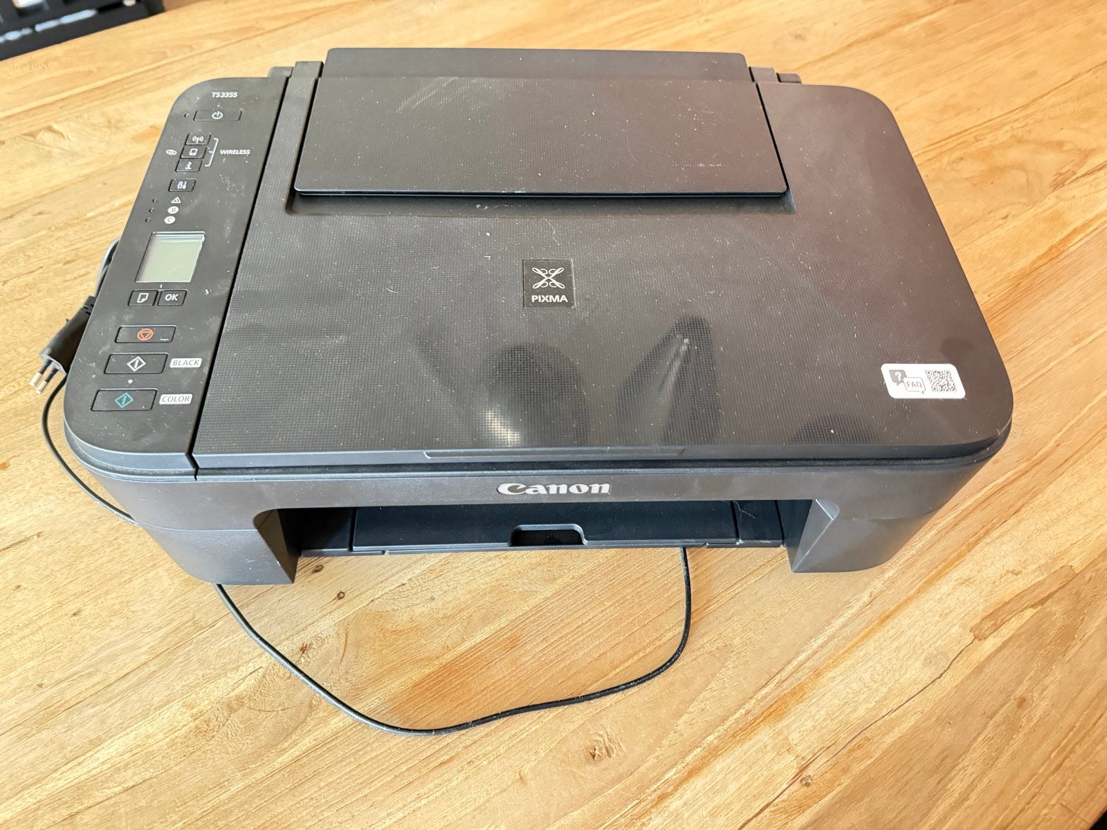 Canon Pixma TS3355 Wifi Printer - Zo goed als nieuw, Computers en Software, Printers, Ophalen, Inkjetprinter, All-in-one, Kleur printen