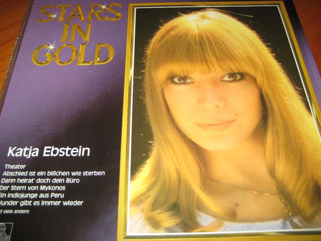 LP, Katrja Epstein: Stars in Gold, Ophalen of Verzenden, Zo goed als nieuw, LP