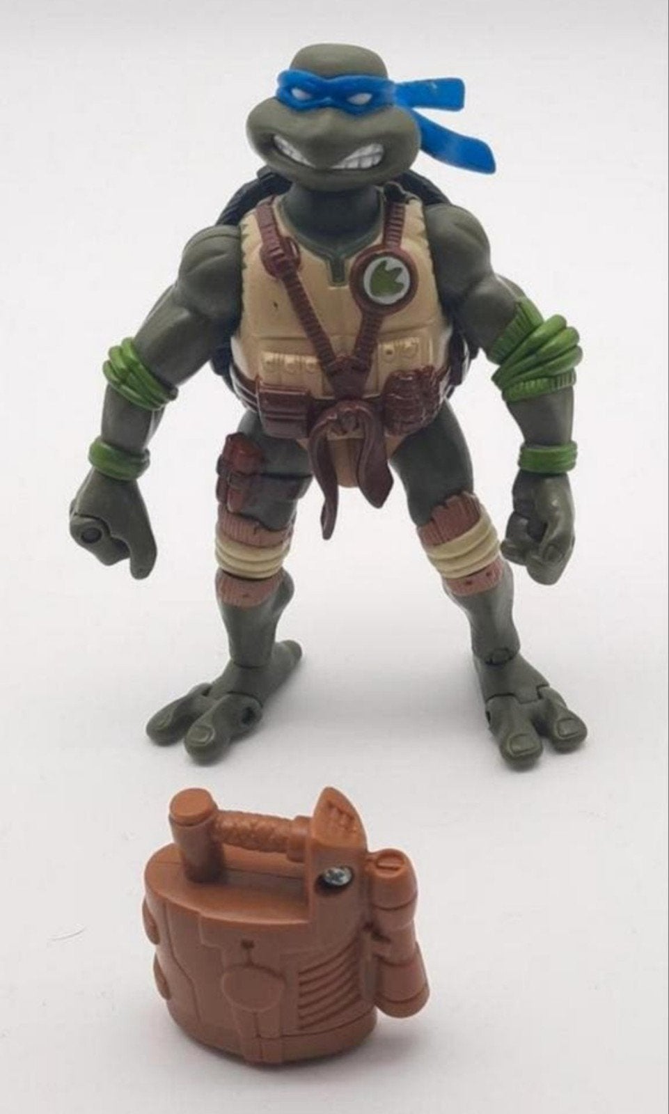 Teenage Mutant Ninja Turtles TMNT Paleo Patrol Leonardo 2005, Ophalen of Verzenden, Gebruikt
