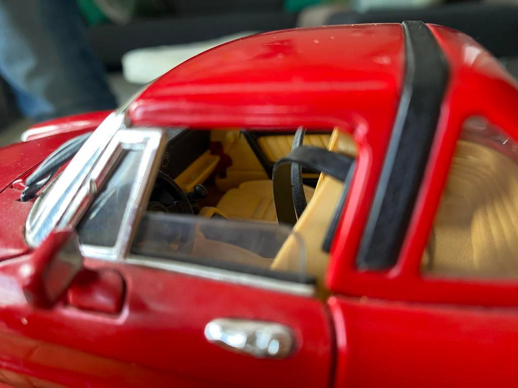 Rode modelauto Alfa Romeo Spider, Overige merken, Gebruikt, Auto, Groter dan 1:32