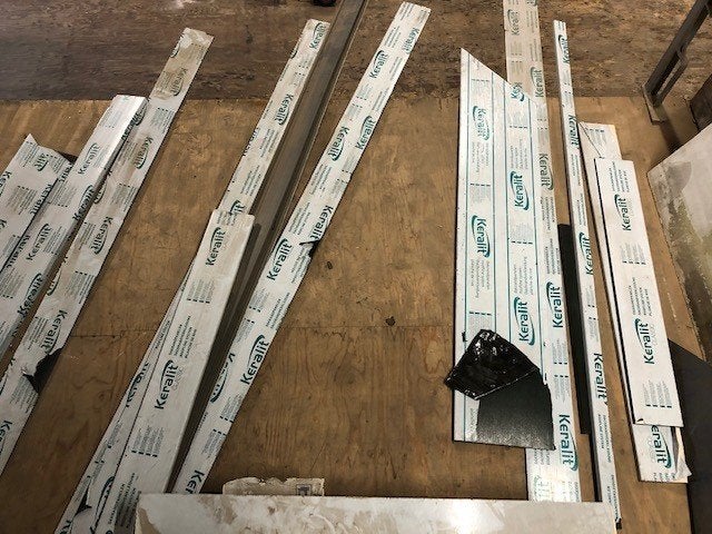 Keralit dakrandpanelen, Ophalen, Hout, 200 cm of meer, 150 tot 200 cm