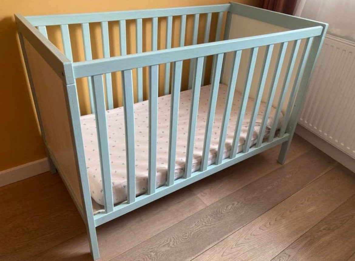 Ledikant 60x120 - baby bed, Kinderen en Baby's, Babywiegjes en Ledikanten, Ophalen, Zo goed als nieuw, Ledikant