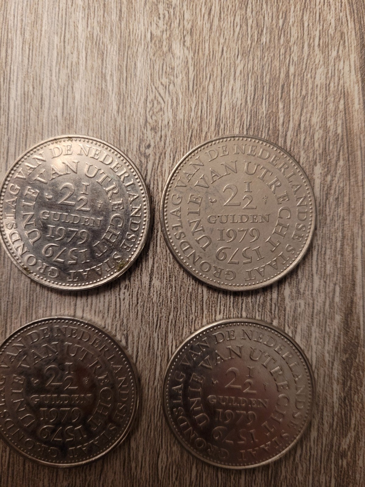 4 Rijksdaalders Juliana 1979 - Universiteit van Utrecht, Ophalen, Koningin Juliana, 2½ gulden, Losse munt