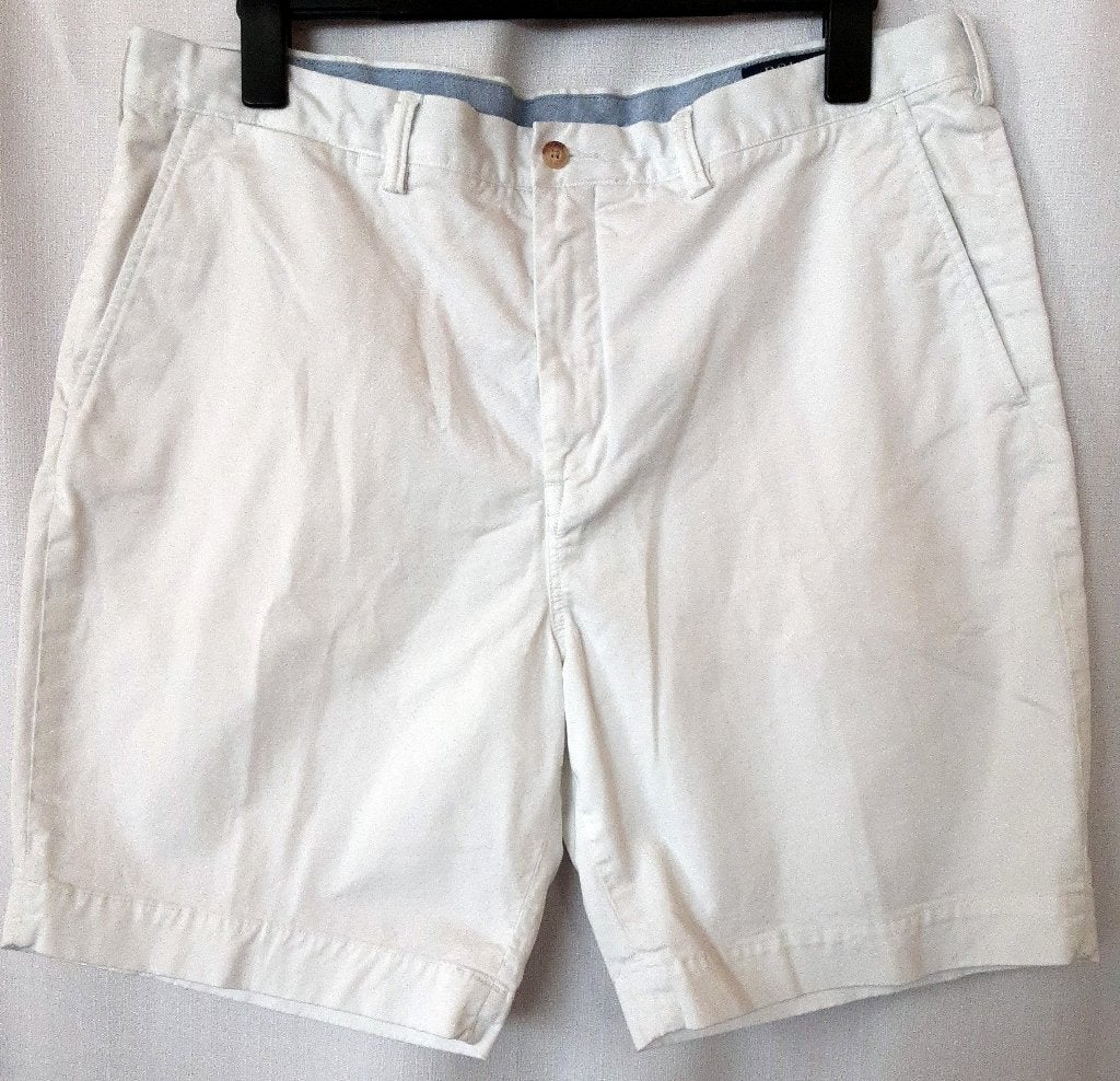 Ralph Lauren heren shorts, Verzenden, Zo goed als nieuw, Maat 56/58 (XL), Wit