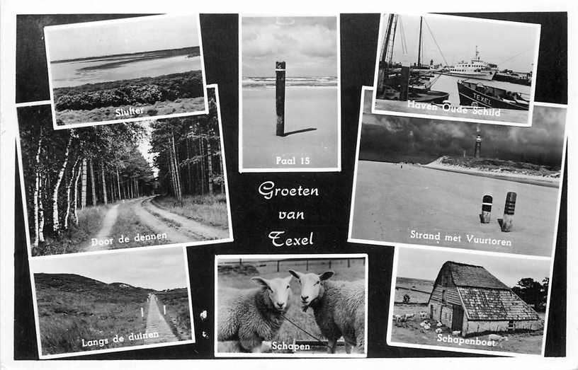377-573-019 Texel, Verzenden, Voor 1920, Noord-Holland