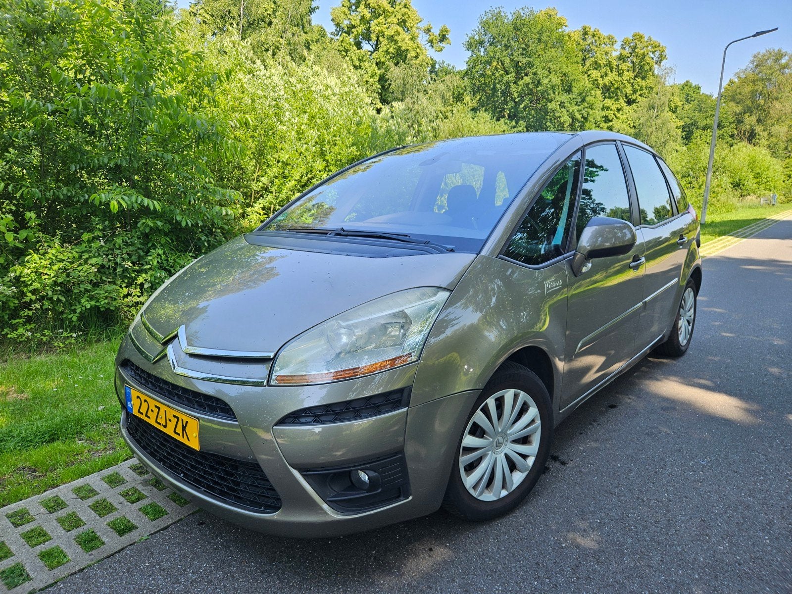 Citroën c4 Picasso 2.0 16V Ambiance 5p Automaat LPG g3 GAS, 4 cilinders, Bruin, Origineel Nederlands, Particulier
