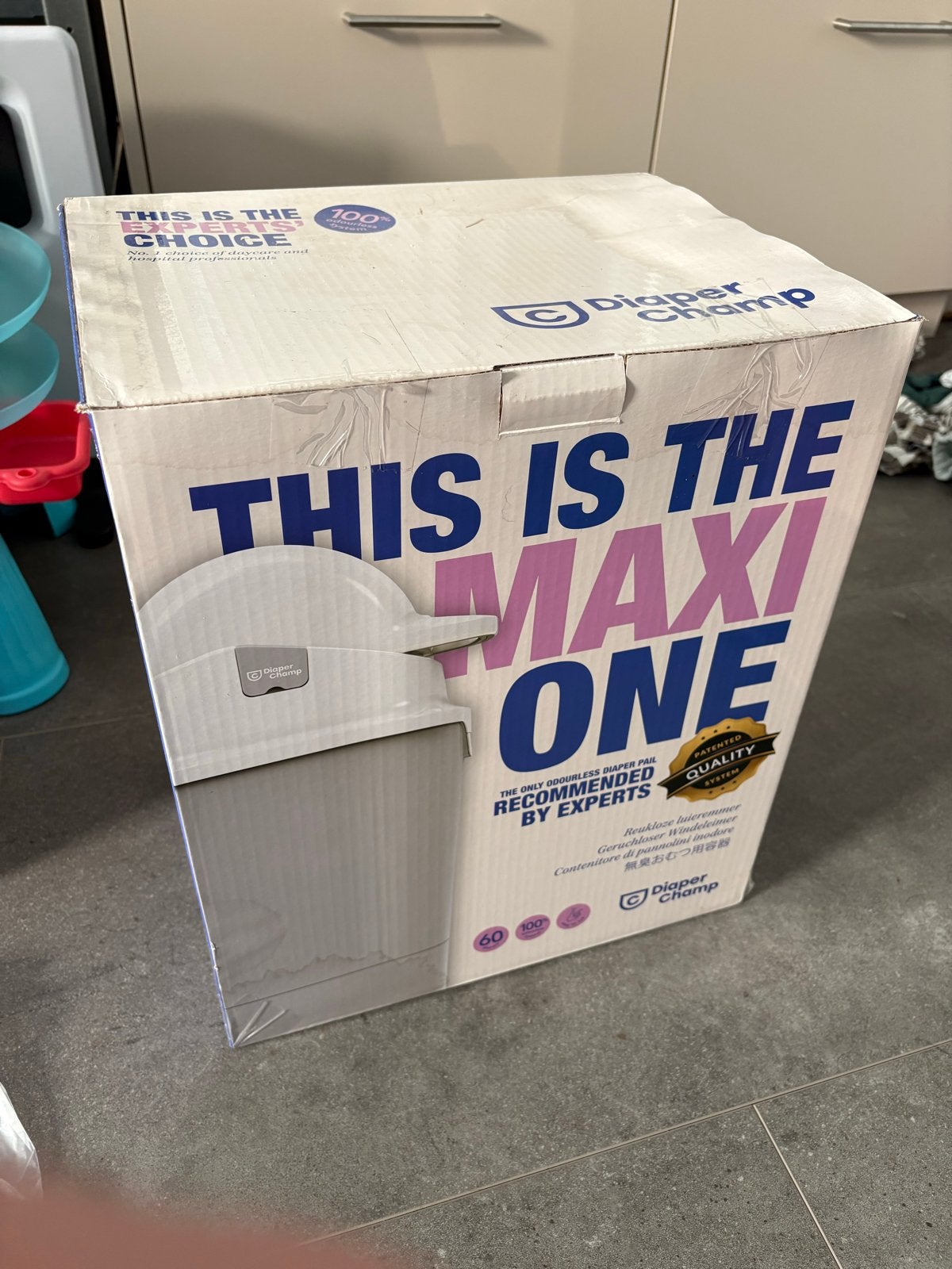 Diaper Champ One (luieremmer), Ophalen, Nieuw