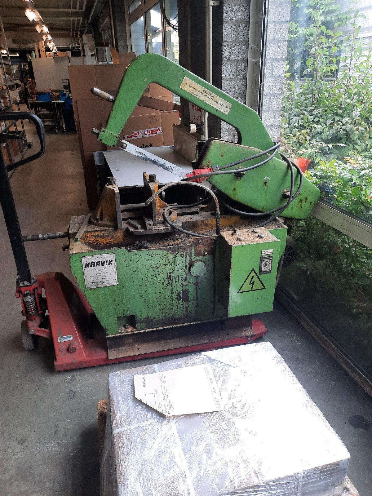Zaagmachine, Ophalen, Gebruikt, 1200 watt of meer, 30 tot 70 mm