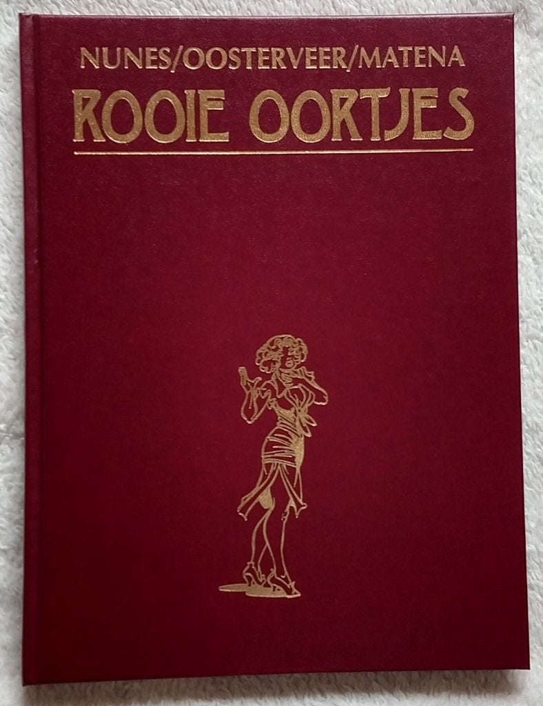 rooie oortjes hardcover, Nunes Oosterveer Matena, volgnr 10, Boeken, Stripboeken, Eén stripboek, Ophalen of Verzenden, Zo goed als nieuw