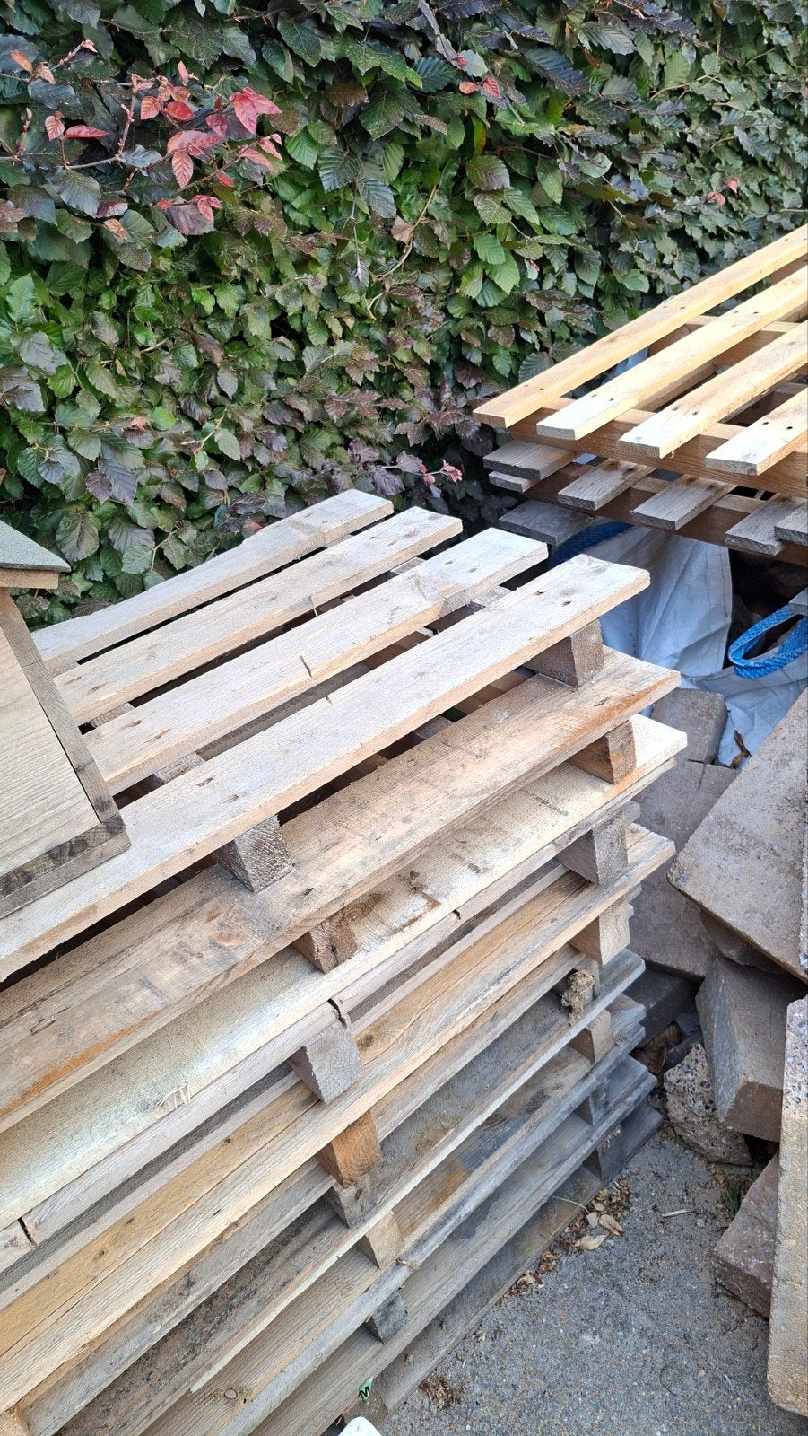 11 kleine pallets  voor openhaard, Ophalen, Overige houtsoorten, Minder dan 200 cm, Pallet
