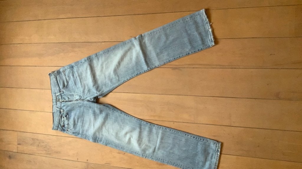Levi's 501 spijkerbroek - Lichtblauw - W30/L32, W30 - W32 (confectie 38/40), Gedragen, Levi's, Verzenden