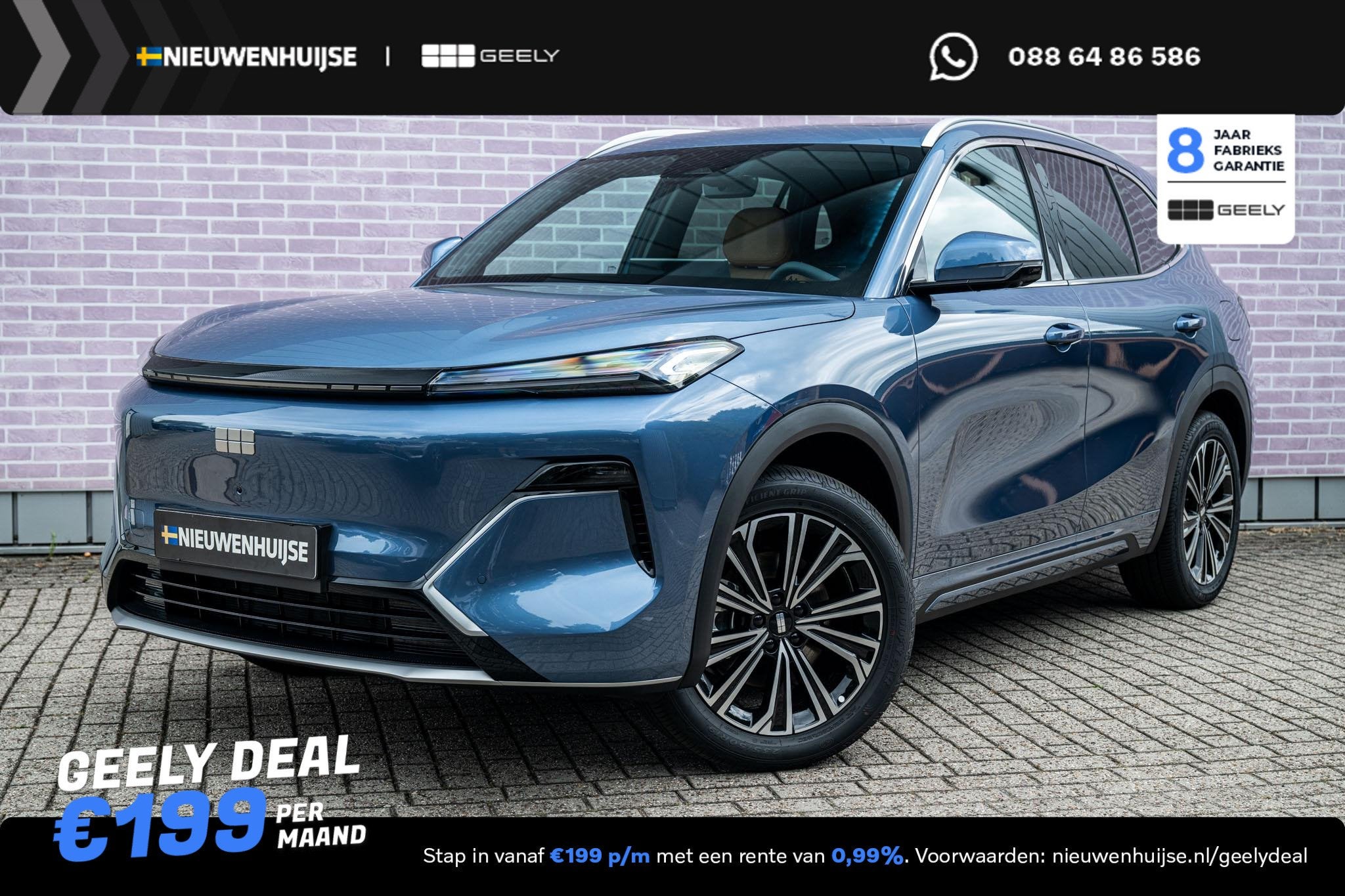 Geely Starray EM-i 1.5 Max+ | 136km Elektrisch bereik | Stoe