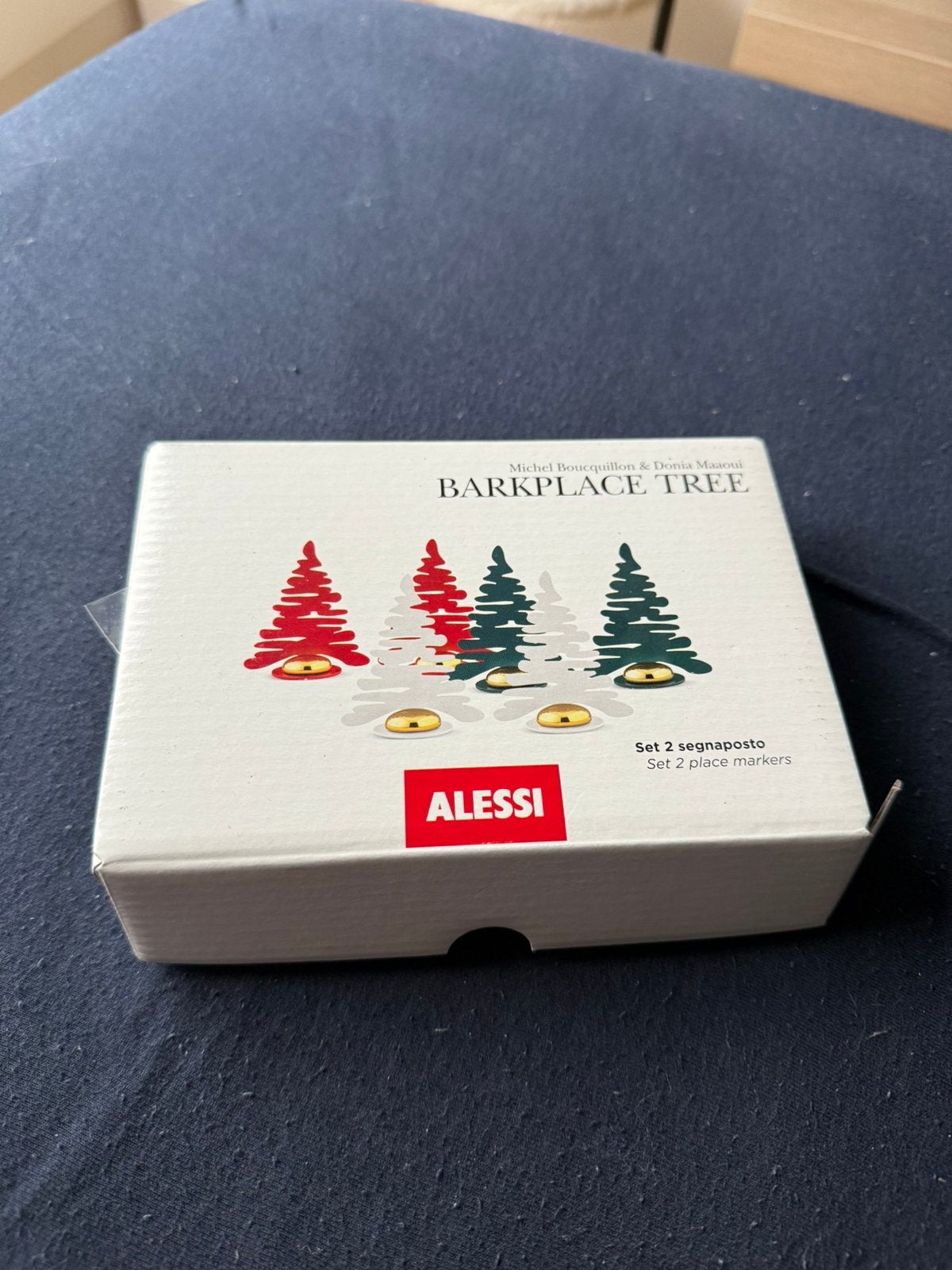 alessi barkplace tree x4, Ophalen of Verzenden, Nieuw, Overige materialen, Overige stijlen