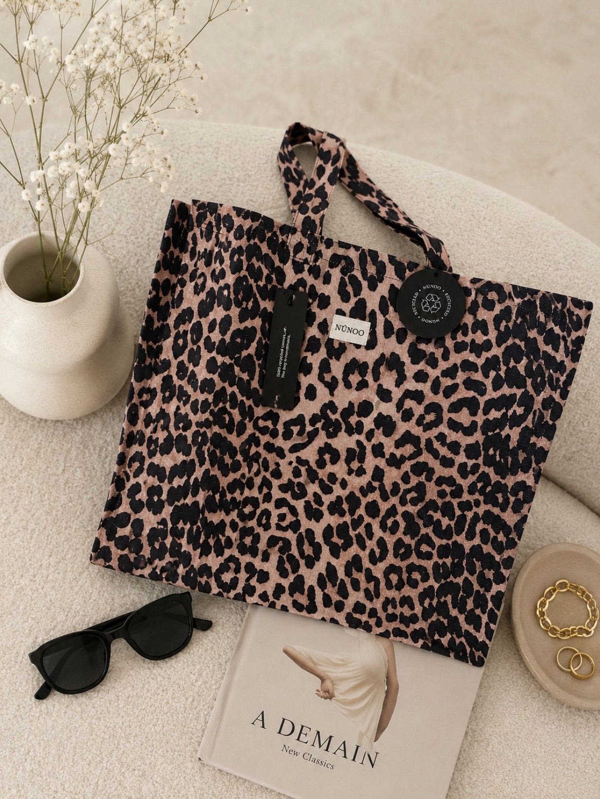 Mooie Núnoo shopper (nieuw!) met prijskaartje, Verzenden, Nieuw, Overige kleuren, Shopper