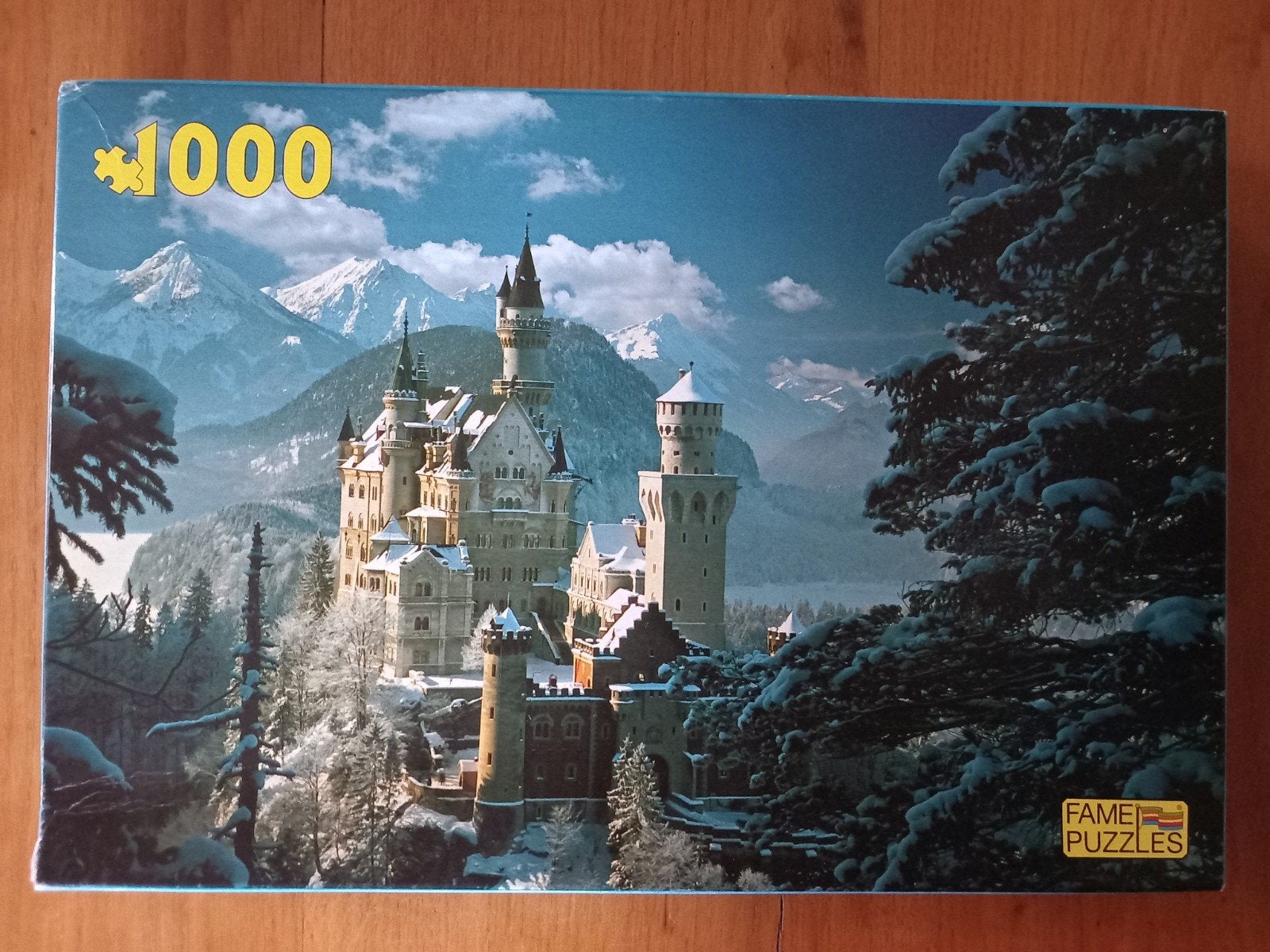 Legpuzzel, 1000 stukjes, compleet, Hobby en Vrije tijd, Ophalen of Verzenden, 500 t/m 1500 stukjes, Zo goed als nieuw, Legpuzzel