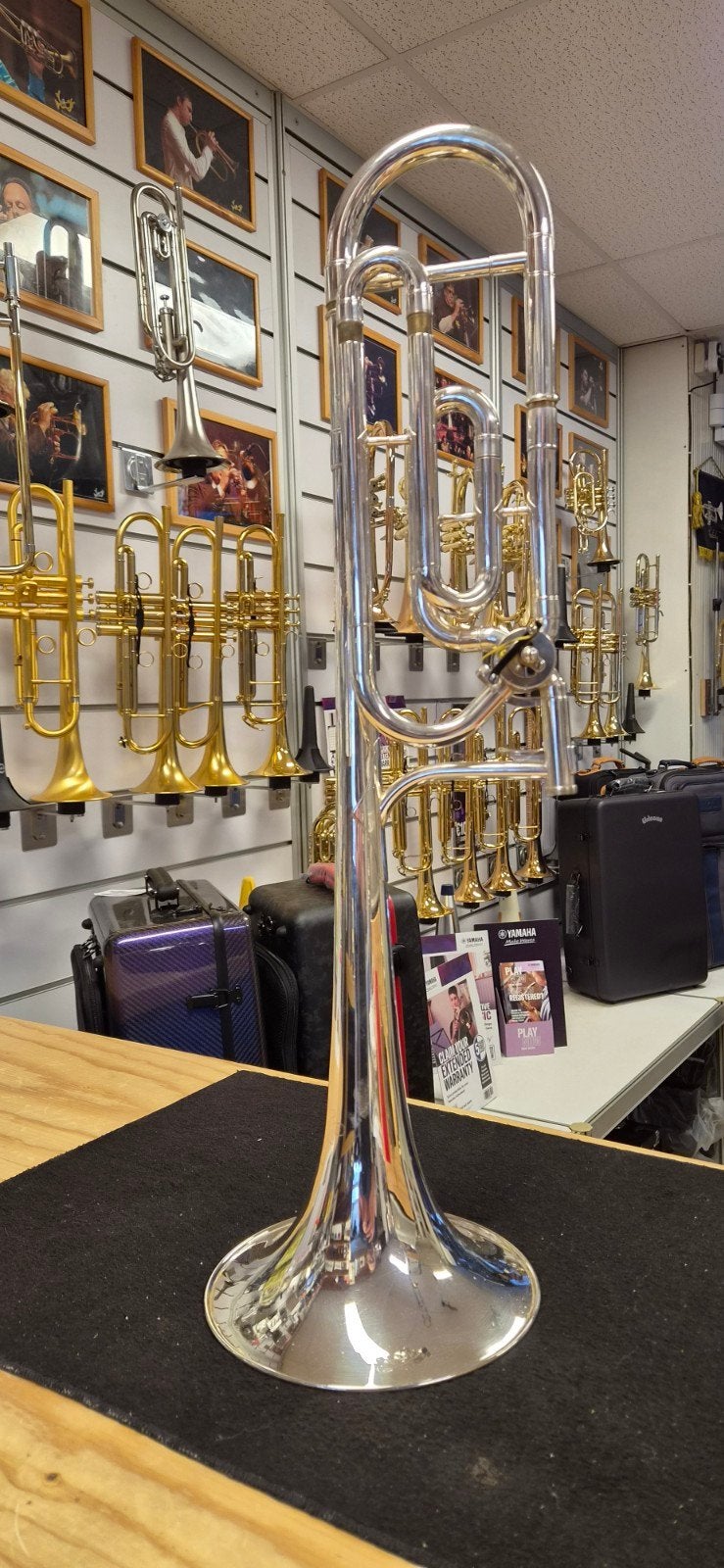 King 3B+F trombone, Muziek en Instrumenten, Blaasinstrumenten | Trombones, Ophalen of Verzenden, Tenor